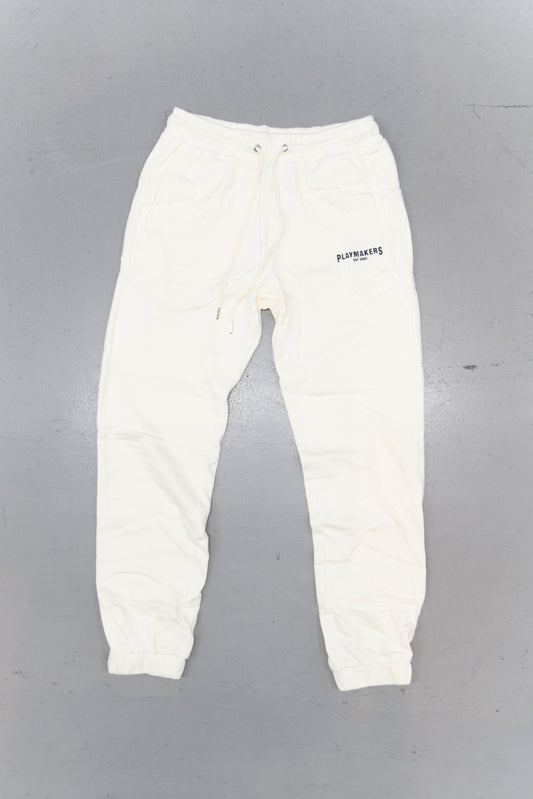 Playmaker Heavy Weight Joggers - Cream