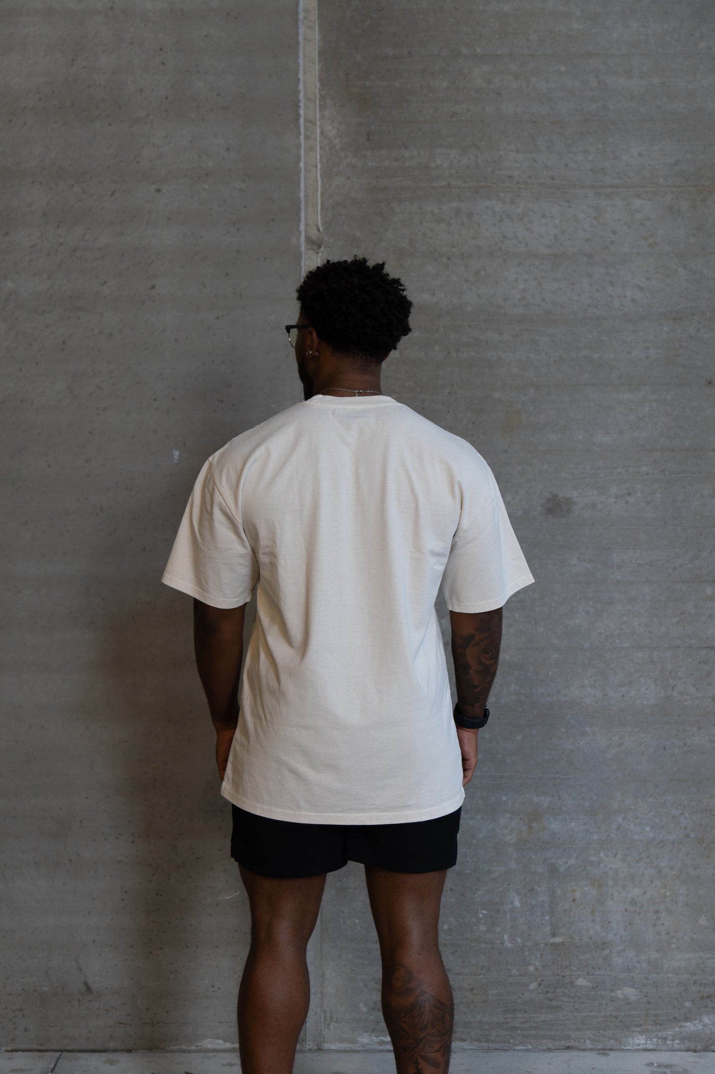 Vision Oversized Tee - Cream