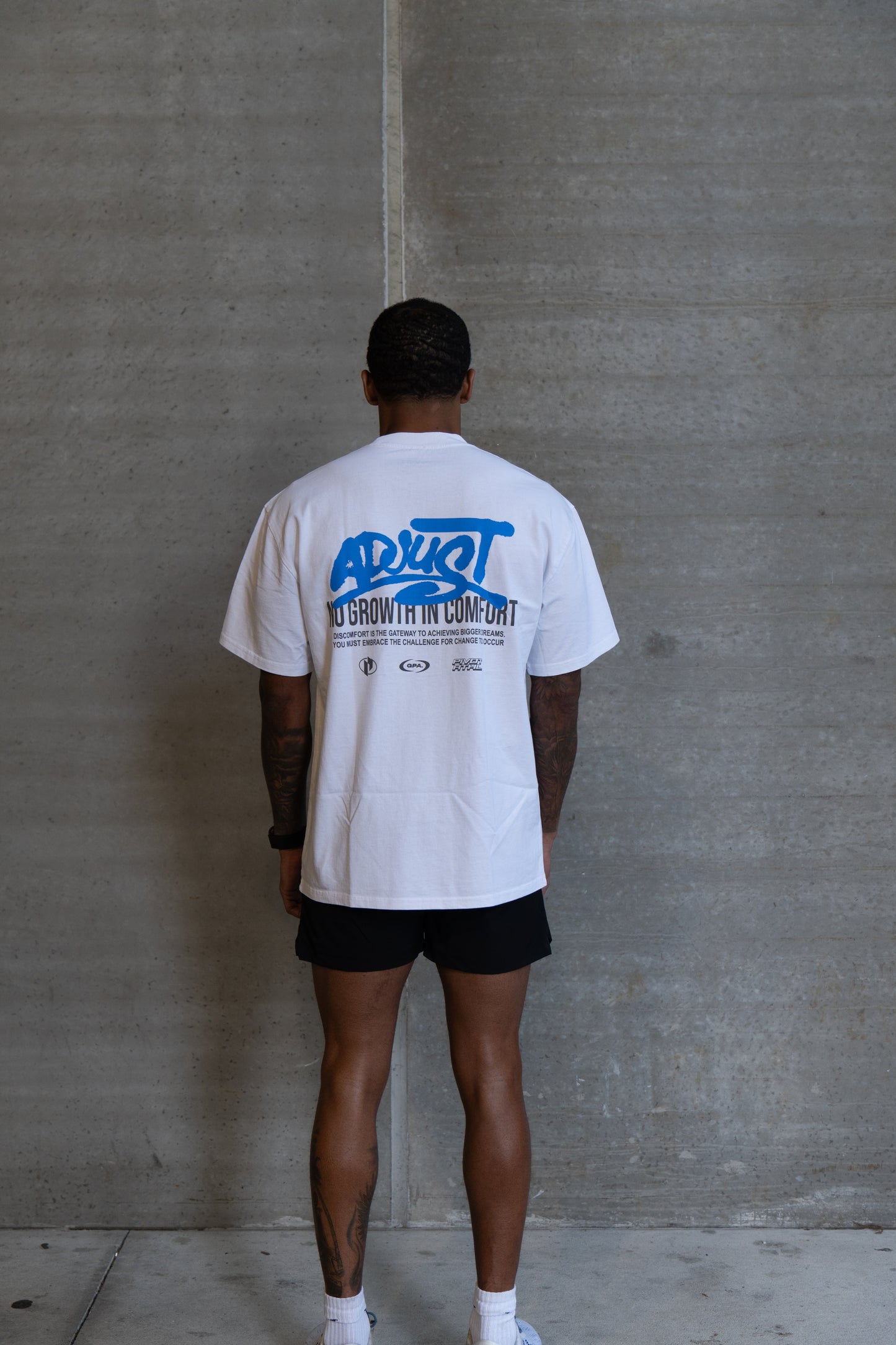 Adjust Oversized Tee - White