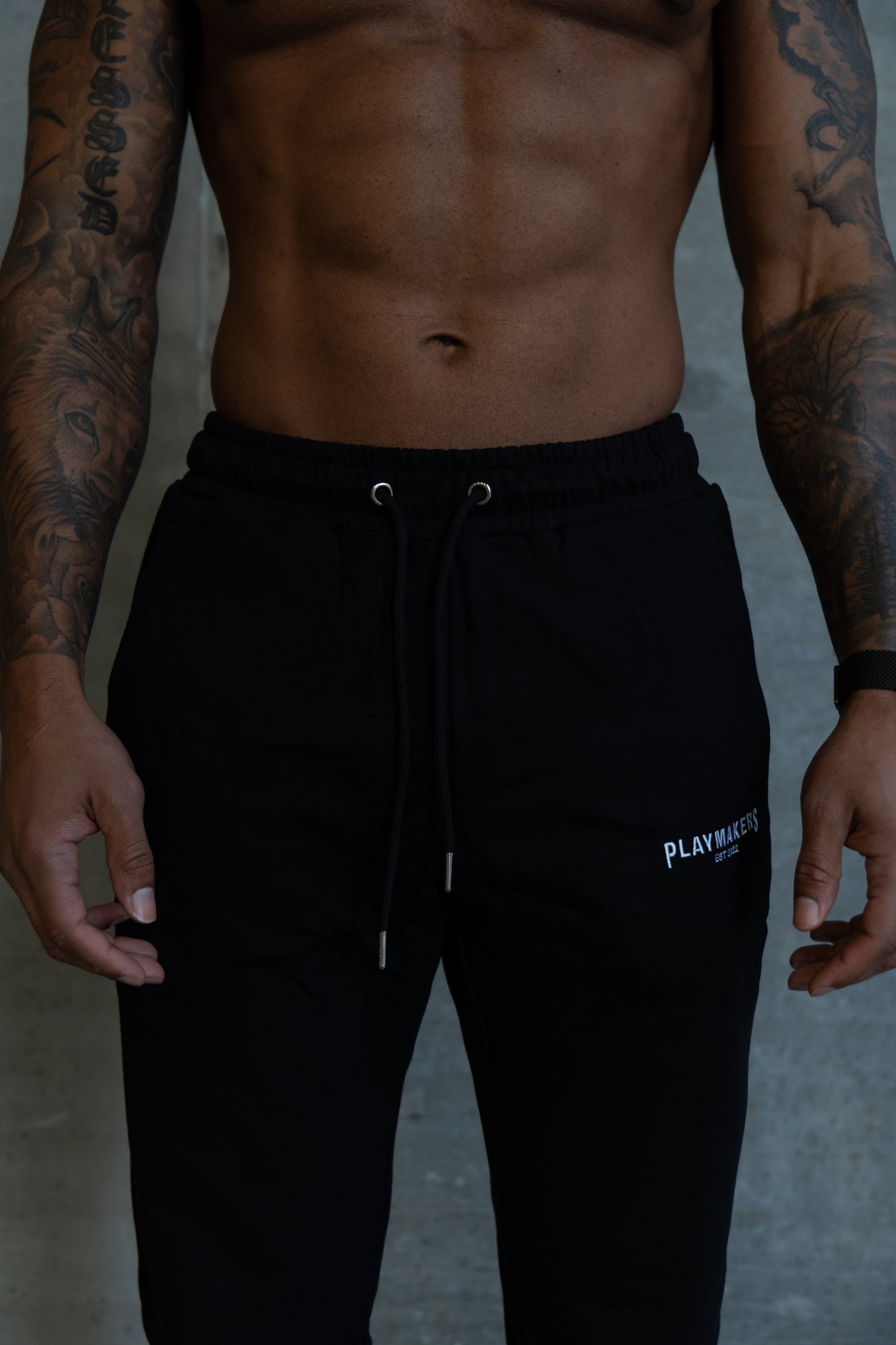 Playmaker Heavy Weight Joggers - Black