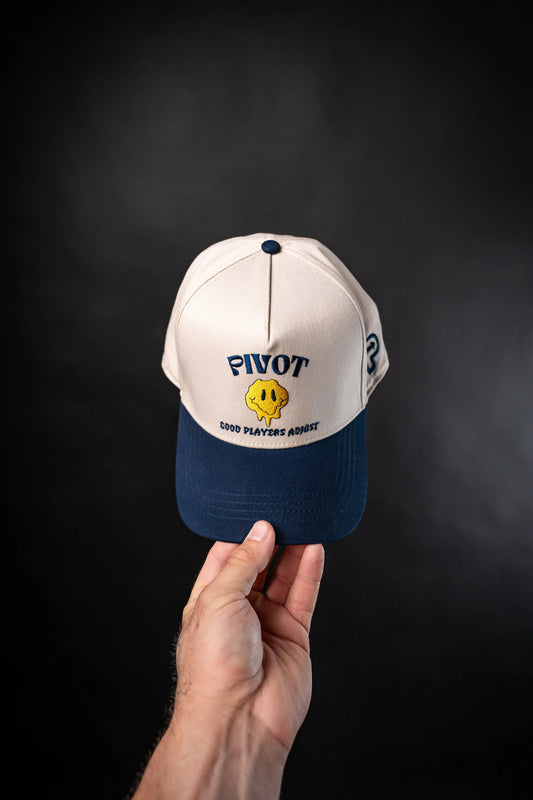 Smiley Snapback Hat Pivot