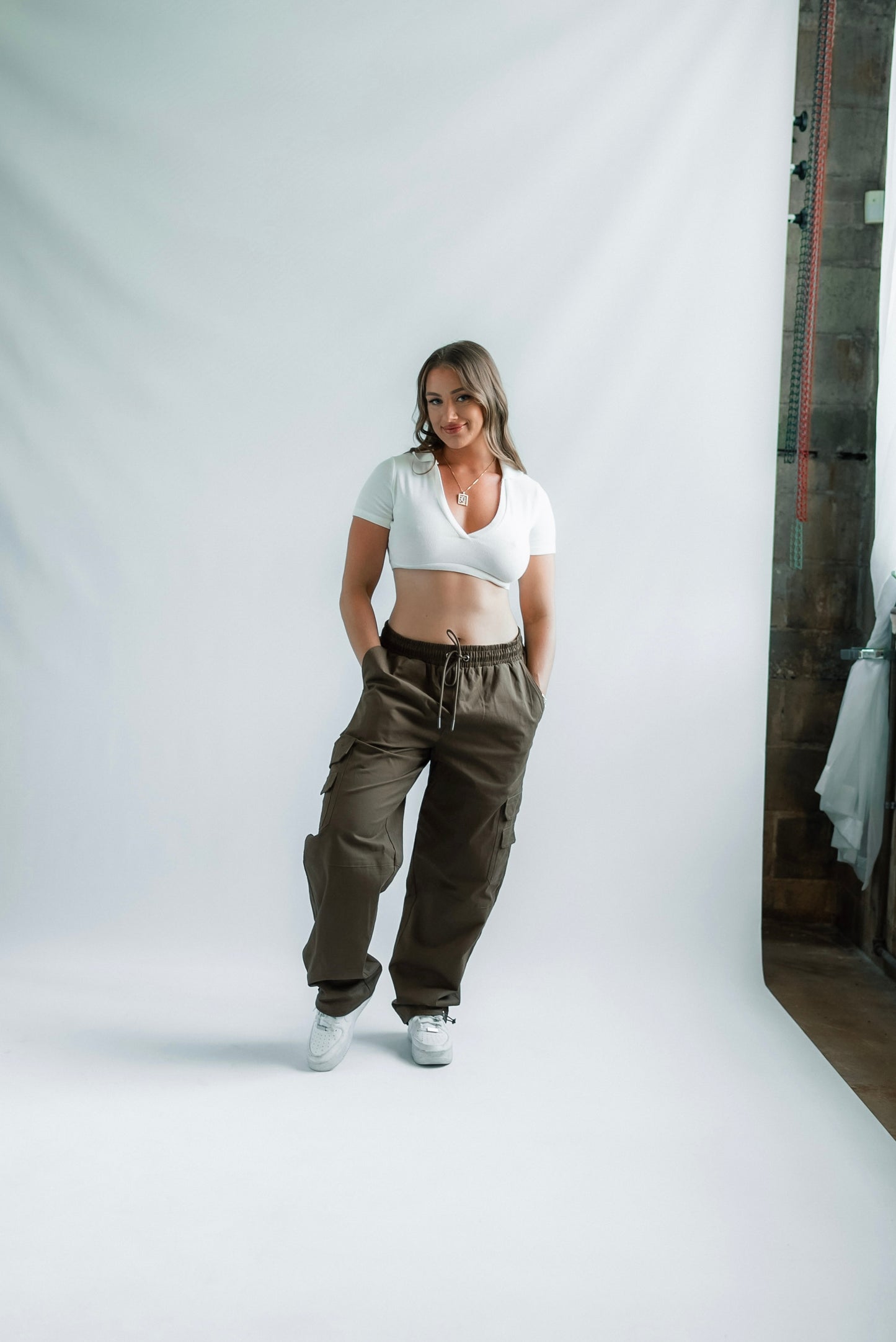 Brown Cargo Pants